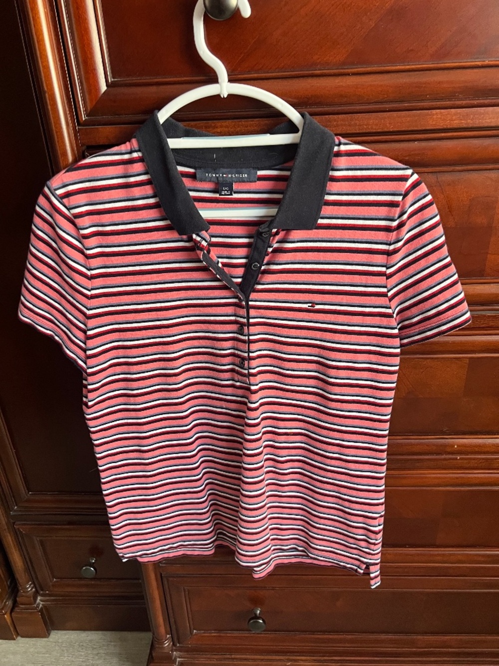 Tommy Hilfiger Polo Shirt. Size Large.